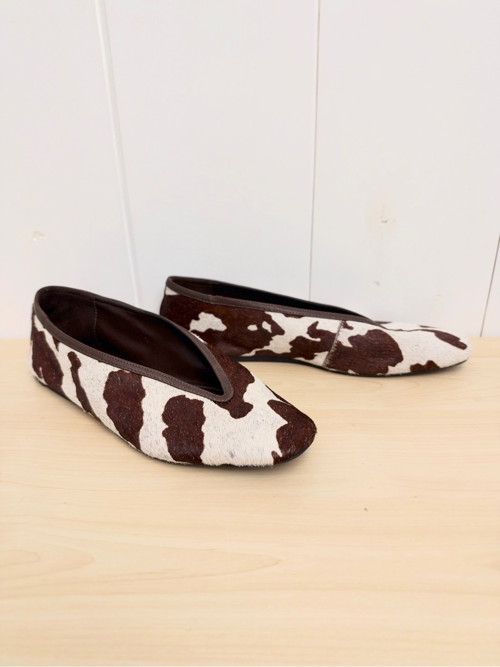 Schutz Courtney Flats In Multibrown/Seal Brown Size 9 - Picture 12 of 13